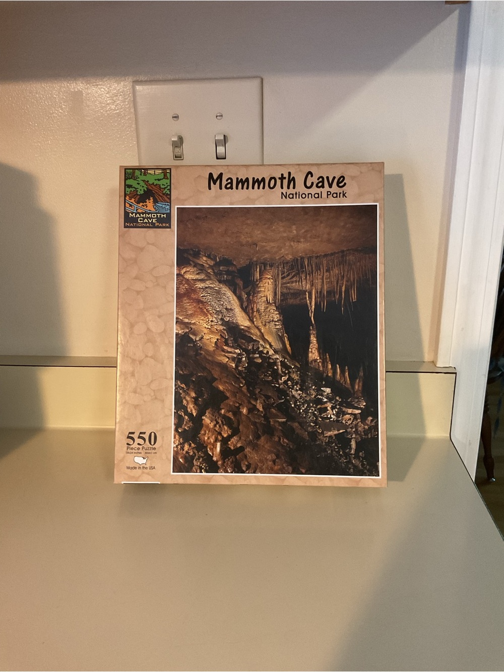 Mammoth Cave National Park 550-Piece Puzzle - Cave Scenery